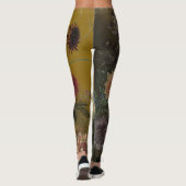 Oude Nederlandse Meester Bloemstuk Georgius van Os Leggings (Achterkant)