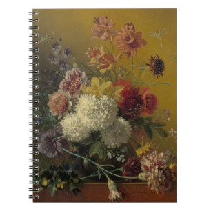 Oude Nederlandse Meester Bloemstuk Georgius van Os Notitieboek