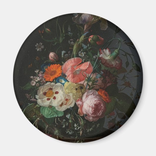 Oude Nederlandse Meester Stilleven Rachel Ruysch Magneet (Voorkant)