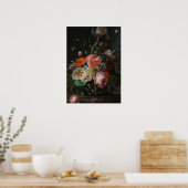 Oude Nederlandse Meester Stilleven Rachel Ruysch Poster (Keuken)
