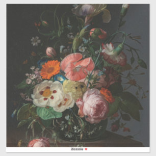 Oude Nederlandse Meester Stilleven Rachel Ruysch Sticker