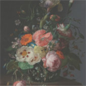 Oude Nederlandse Meester Stilleven Rachel Ruysch Sticker (Voorkant)