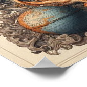 Oude Nederlandse (Nederland) Zeilschepen 3 Poster (Hoek)