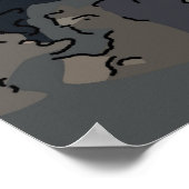 Oude Nederlandse Windmillschilderkunst Poster (Hoek)