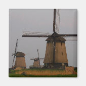 Oude Nederlandse windmolen Magneet (Voorkant)