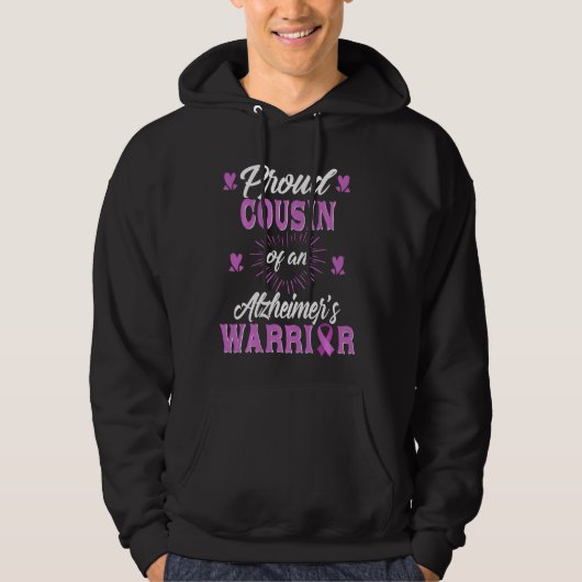 Oude neef van een ziekte van Alzheimer, die zich b Hoodie (Voorkant)