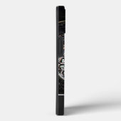 Oude neon-Pop-Art-retro telefoon met Monogram! Case-Mate iPhone Case (Achterkant / Rechts)