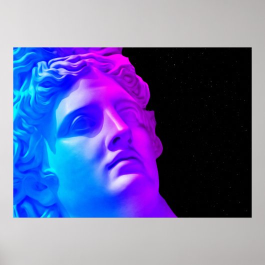 Oude neongoden #1: Apollo Belvedere Poster (Voorkant)
