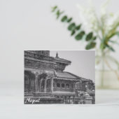 Oude Nepal Briefkaart (Staand voorkant)
