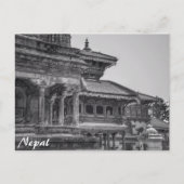 Oude Nepal Briefkaart (Voorkant)