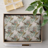 Oude nest van baby vogels tissuepapier (Geschenk)