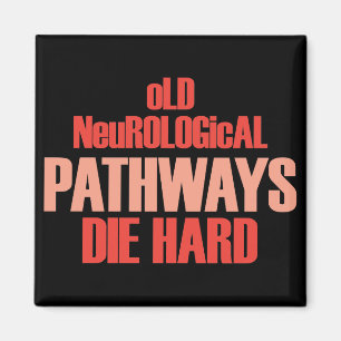 Oude neurologische routes die hard magneet