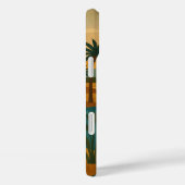 Oude Nijl Mystique Piramides Goud Blauwgroen Case-Mate iPhone Case (Achterkant / Rechts)