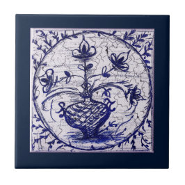 Oude Noord-Duitse tegels,  keramische tegels Tegeltje