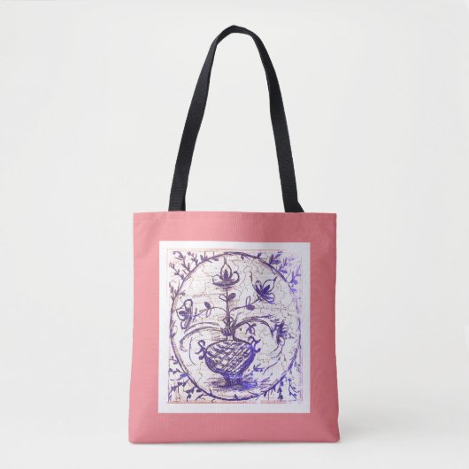 Oude Noord-Duitse tegels,  keramische tegels Tote Bag (Voorkant)