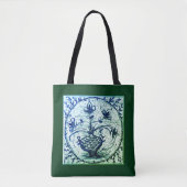 Oude Noord-Duitse tegels,  keramische tegels Tote Bag (Voorkant)