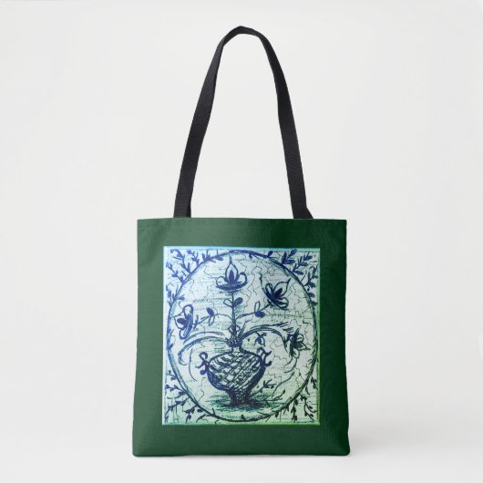 Oude Noord-Duitse tegels,  keramische tegels Tote Bag (Voorkant)