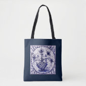 Oude Noord-Duitse tegels,  keramische tegels Tote Bag (Voorkant)