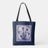 Oude Noord-Duitse tegels,  keramische tegels Tote Bag (Achterkant)