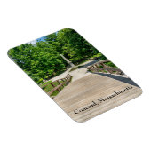 Oude noordelijke brug in Concord Magneet (Rechterzijde)