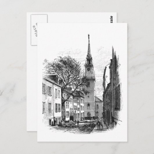 Oude Noordelijke Kerk Briefkaart (Voorkant / Achterkant)