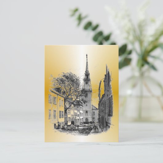 Oude Noordelijke Kerk Briefkaart (Staand voorkant)