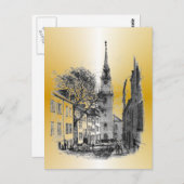 Oude Noordelijke Kerk Briefkaart (Voorkant / Achterkant)