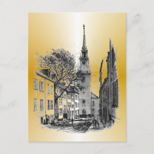 Oude Noordelijke Kerk Briefkaart (Voorkant)