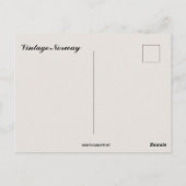 Oude Noorwegen Briefkaart (Achterkant)