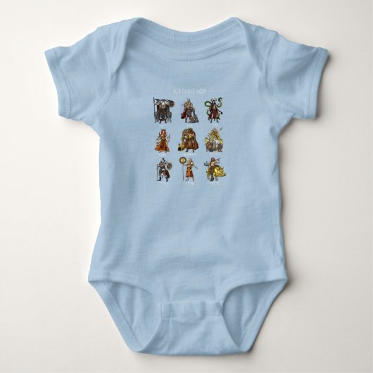 Oude Norse Gods Romper (Voorkant)