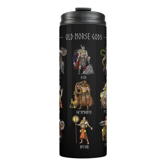 Oude Norse Gods Thermosbeker (Voorkant)