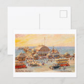 Oude North Pier, Blackpool Briefkaart (Voorkant / Achterkant)