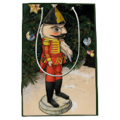 Oude Notenkraker Onder Kerstboom Medium Cadeauzakje (Voorkant)