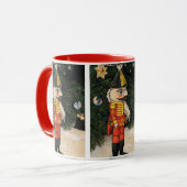 Oude Notenkraker Onder Kerstboom Mok (Voorkant links)