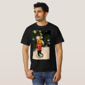 Oude Notenkraker Onder Kerstboom T-shirt (Voorkant volledig)
