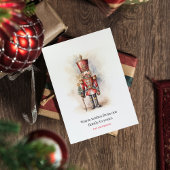 Oude Notenkraker & Prettig Kerstfeest Feestdagenkaart