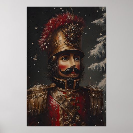 Oude Notenkraker Soldaat Kunst Afdrukbaar Poster (Voorkant)