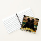 Oude Notitieboek van Damask Crows (Binnen)