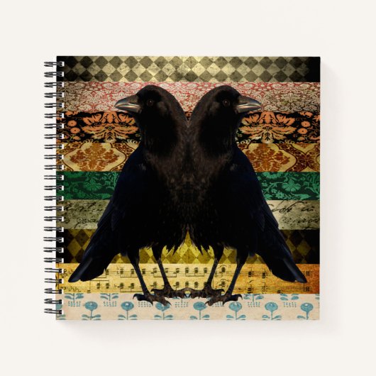 Oude Notitieboek van Damask Crows (Voorkant)