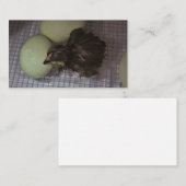 Oude notulen visitekaartje (Voorkant / Achterkant)