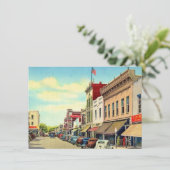 Oude Ocala-ansichtkaart verhuisbericht (Staand voorkant)
