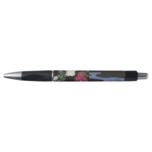 Oude Ohara Koson Chrysanthemum Kunst Pen (Voorkant)