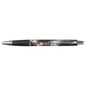Oude Ohara Koson Chrysanthemum Kunst Pen (Achterkant)