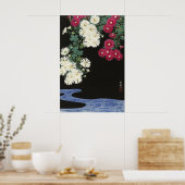 Oude Ohara Koson Chrysanthemum Kunst Poster (Keuken)