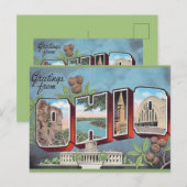 Oude Ohio Briefkaart (Voorkant / Achterkant)