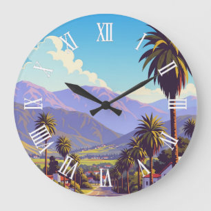 Oude Ojai California Grote Klok