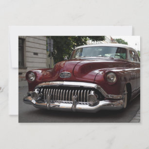Oude oldtimer - uitnodiging
