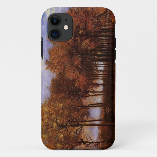 Oude olieverfschilderij - Herfstlandschap Case-Mate iPhone Case (Achterkant)