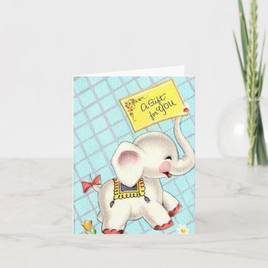 Oude Olifant Kaart (Voorkant)