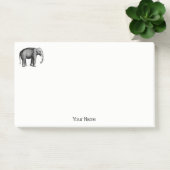 Oude Olifant Tekening Post-it® Notes (Kantoor)